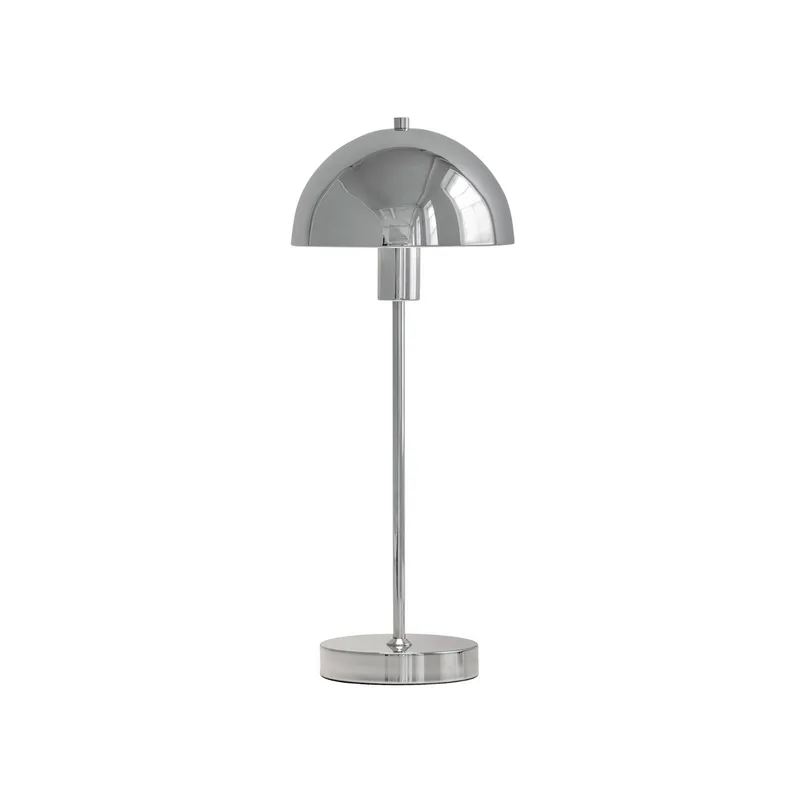 Vienda tafellamp, chroom, hoogte 50 cm, metaal, E14 de Herstal – photo produit