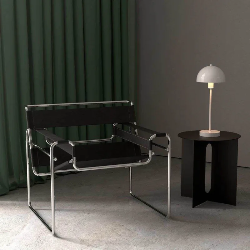 Lampe de table Vienda Blanc brillant de Herstal – photo produit