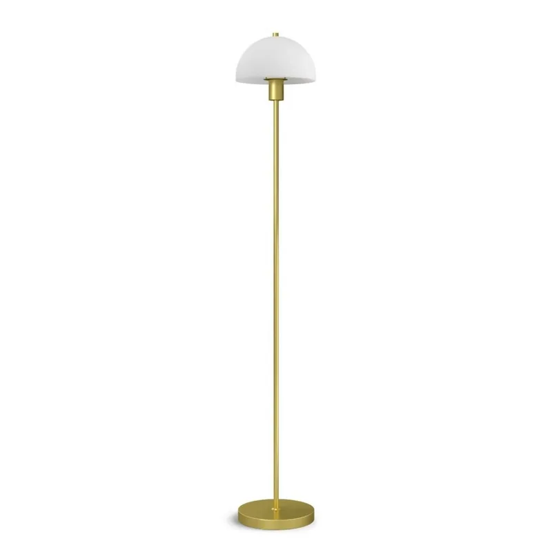 Vienda Vloerlamp Brass/Opal van Herstal – productfoto