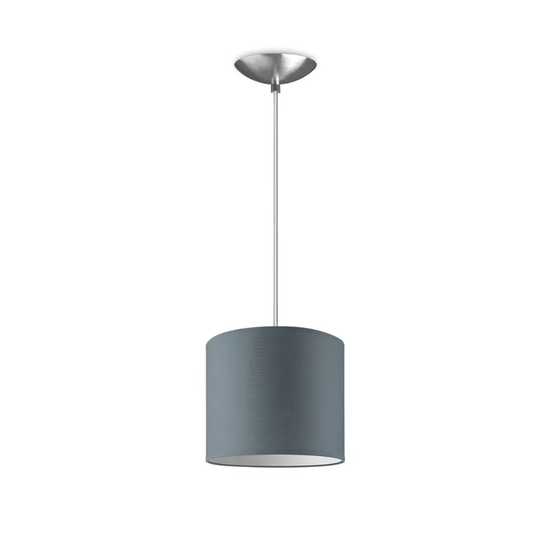 hanglamp basic bling Ø 20 cm - lichtgrijs von Home Sweet Home in Grau – Produktfoto