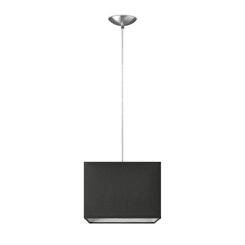 hanglamp basic block ↔ 25 cm - antraciet de Home Sweet Home en Gris foncé – photo produit