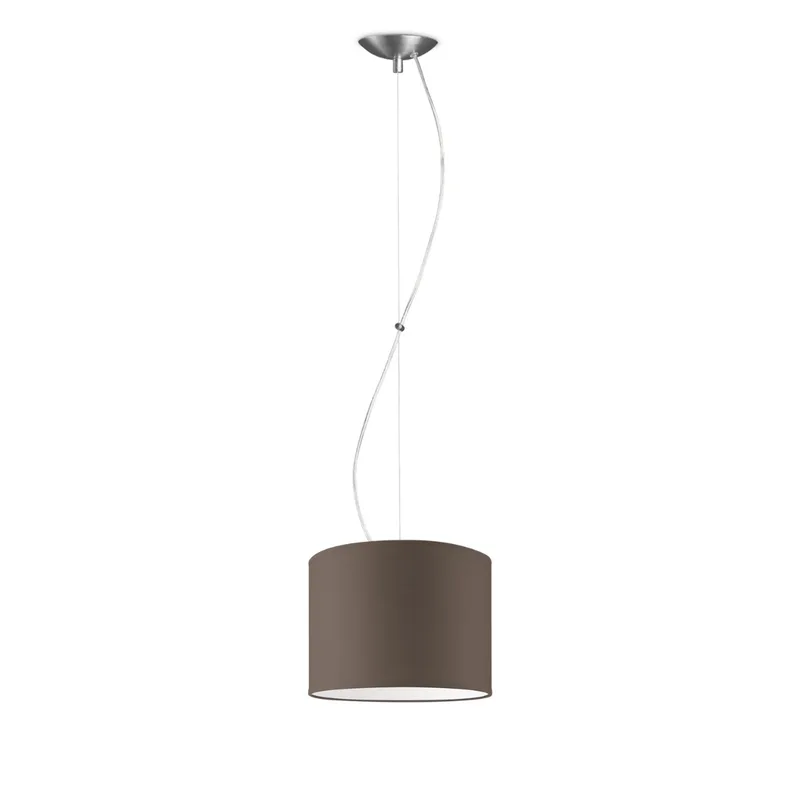 hanglamp basic deluxe bling Ø 25 cm fra Home Sweet Home i Taupe – produktbillede