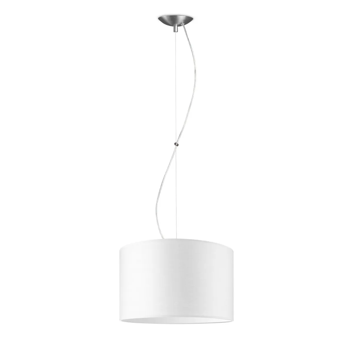 hanglamp basic deluxe bling Ø 35 cm van Home Sweet Home in Wit – productfoto