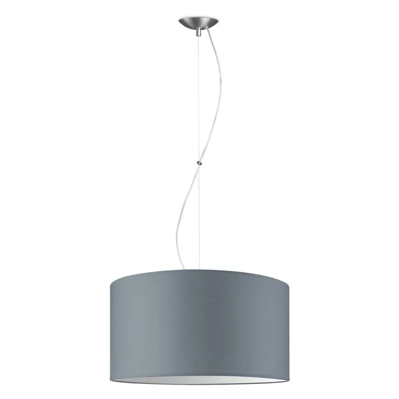 hanglamp basic deluxe bling Ø 50 cm - lichtgrijs von Home Sweet Home in Grau – Produktfoto