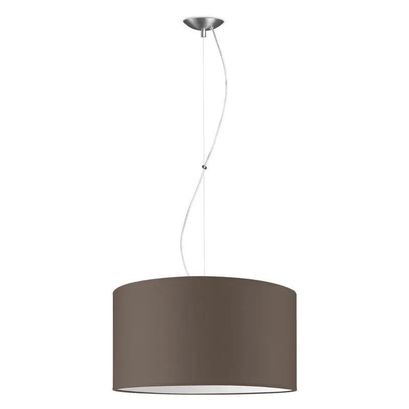 hanglamp basic deluxe bling Ø 50 cm van Home Sweet Home in Taupe – productfoto