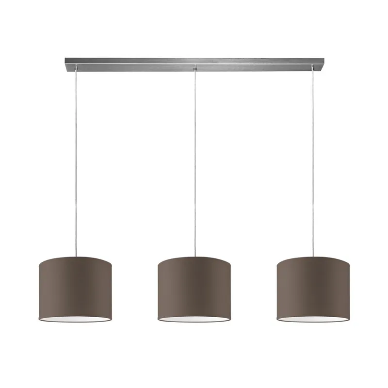 hanglamp beam 3 bling Ø 25 cm de Home Sweet Home en Taupe – photo produit