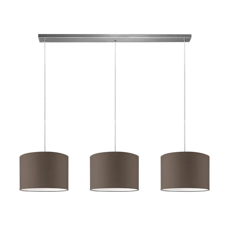 hanglamp beam 3 bling Ø 30 cm von Home Sweet Home in Taupe – Produktfoto