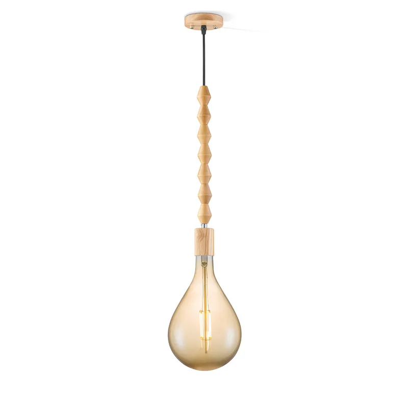 hanglamp Dana Pear de Home Sweet Home en Amber – photo produit