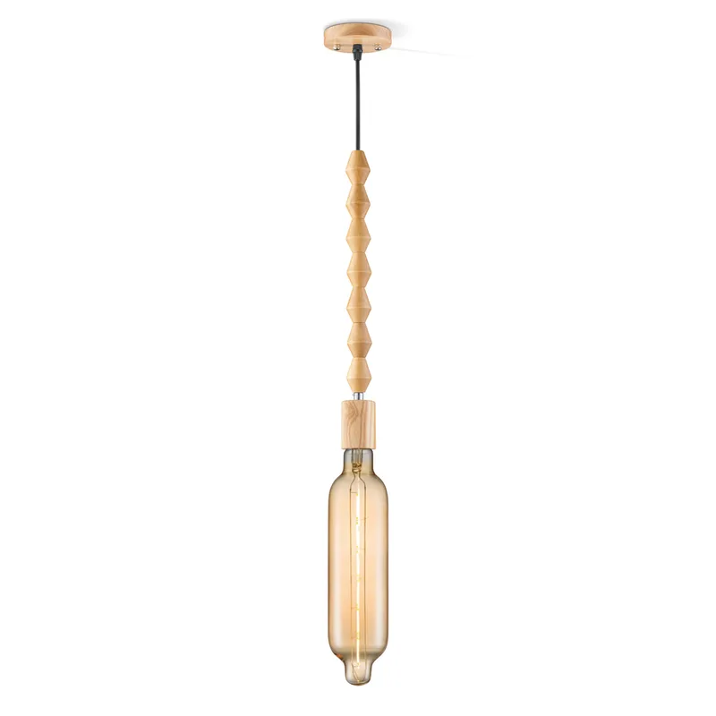 hanglamp Dana Tube de Home Sweet Home en Amber – photo produit