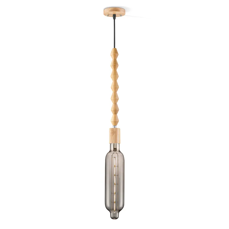 hanglamp Dana Tube de Home Sweet Home en Smoke – photo produit