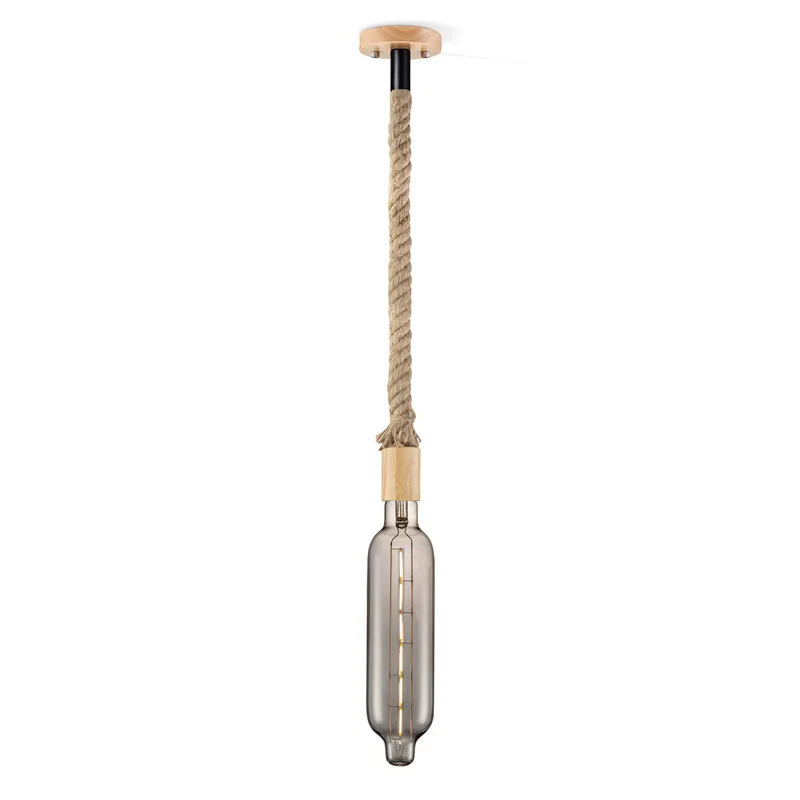 hanglamp Leonardo Tube de Home Sweet Home en Smoke – photo produit