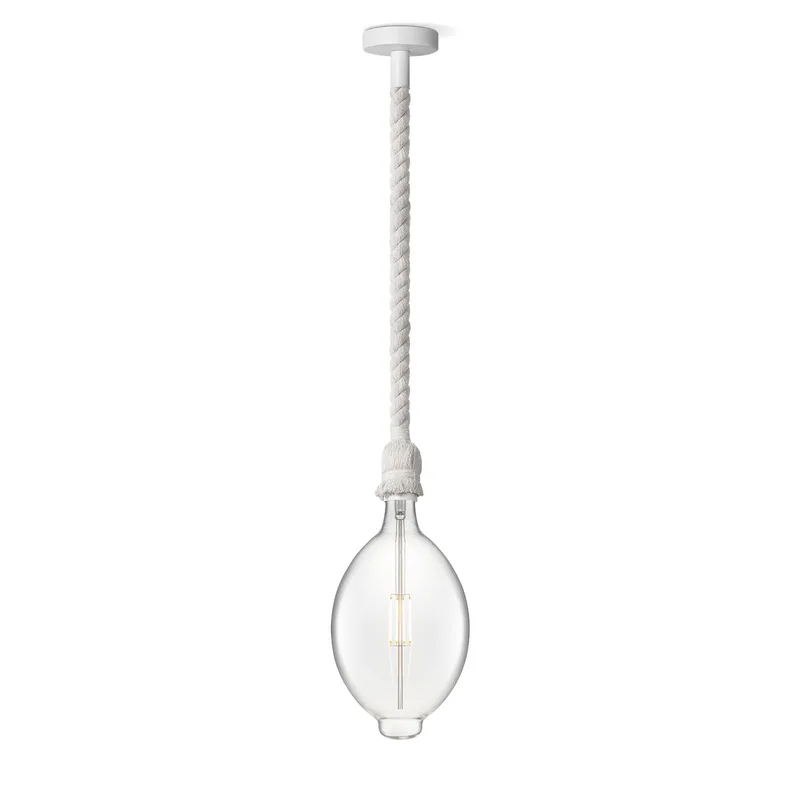 hanglamp Leonardo wit Oval de Home Sweet Home en Helder – photo produit