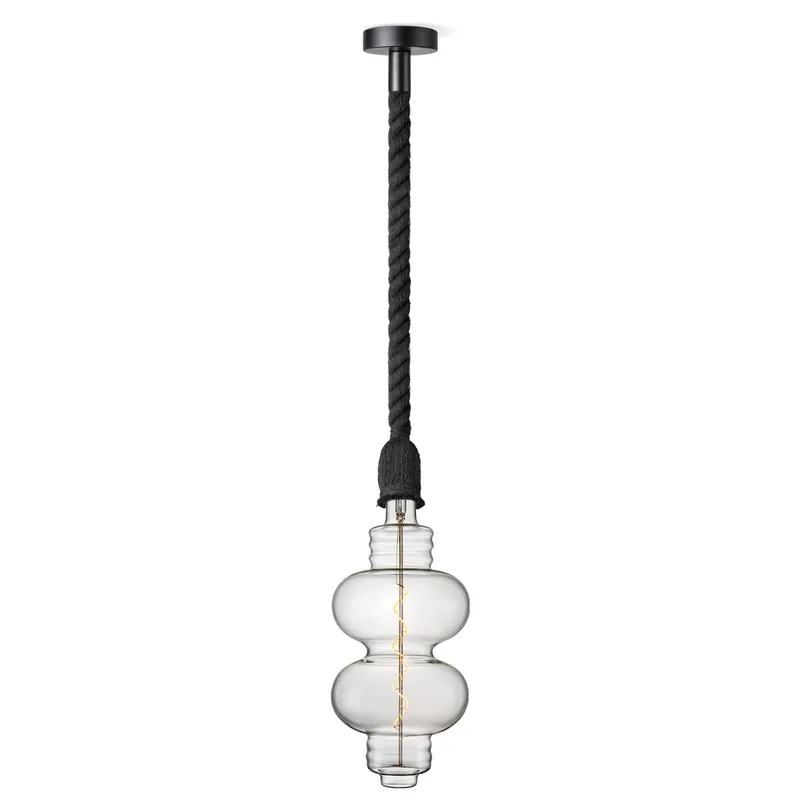 hanglamp Leonardo zwart Diabolo von Home Sweet Home in Helder – Produktfoto