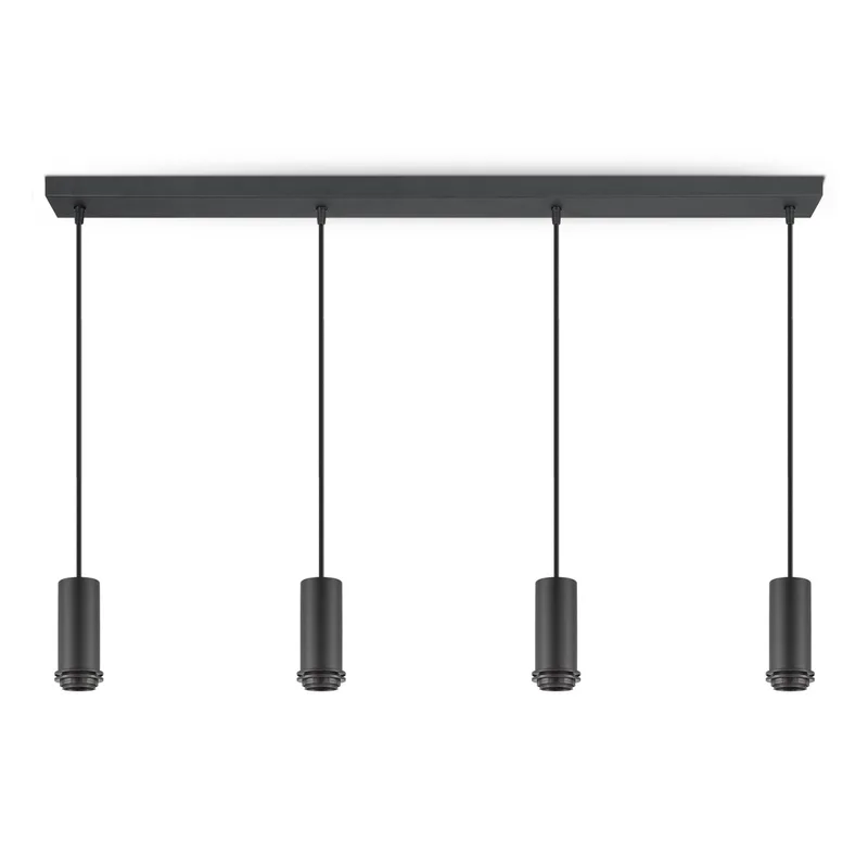 hanglamp pendel XXL 4L Beam von Home Sweet Home in Schwarz – Produktfoto