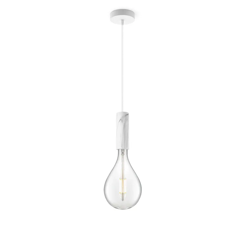 hanglamp Saga marmer Pear fra Home Sweet Home i Helder – produktbillede