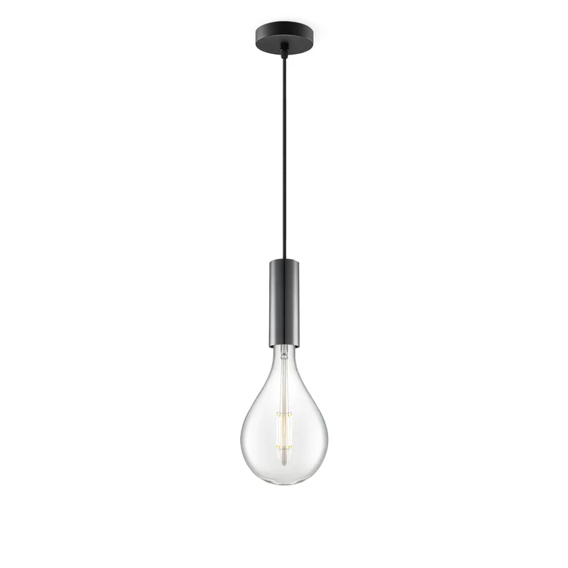 hanglamp Saga zwart Pear de Home Sweet Home en Helder – photo produit