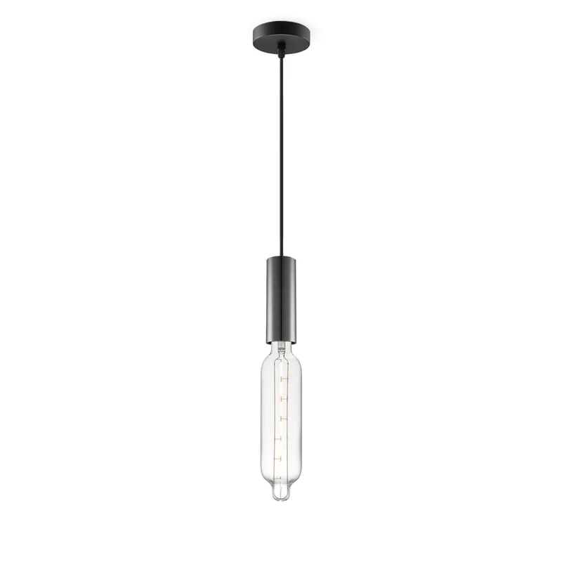 hanglamp Saga zwart Tube fra Home Sweet Home i Helder – produktbillede
