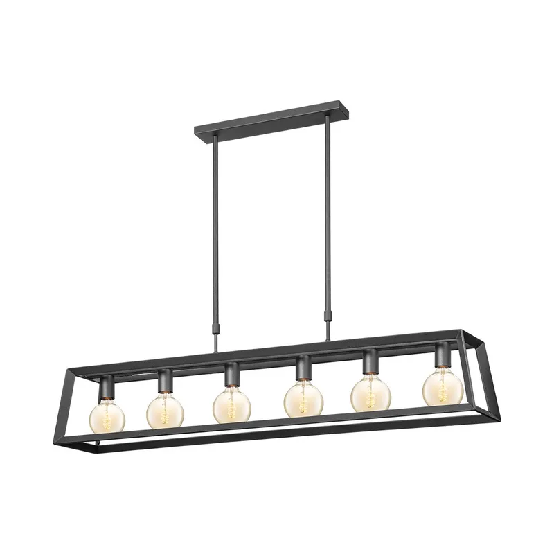 hanglamp Sito taps telesc 6L von Home Sweet Home in Schwarz – Produktfoto