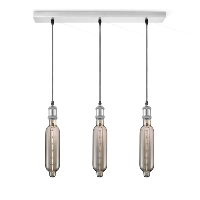 hanglamp Vintage 3L Beam Tube de Home Sweet Home en Smoke – photo produit