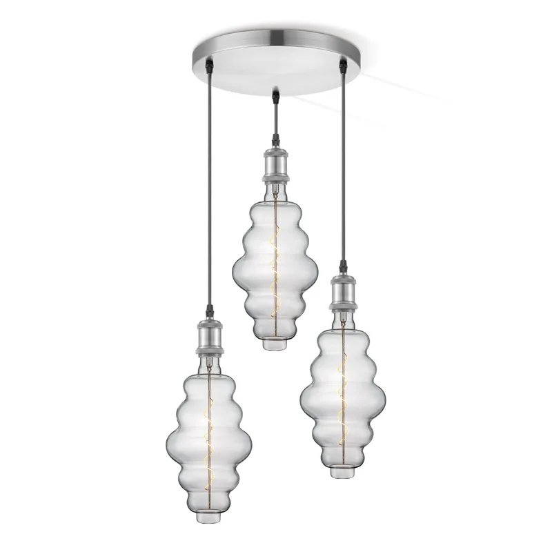 hanglamp Vintage 3L Cloud by Home Sweet Home in Helder – product photo