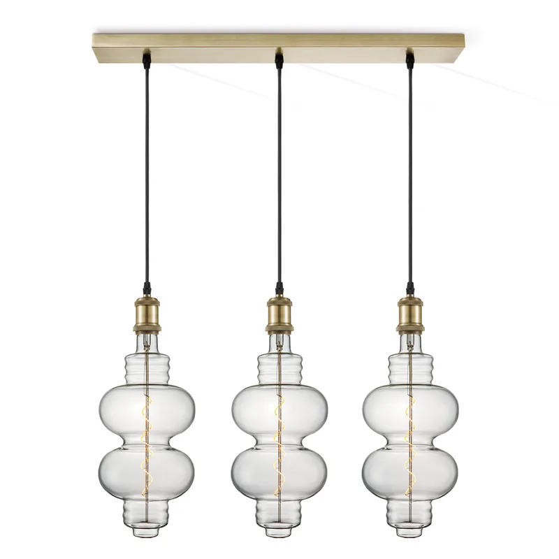 hanglamp Vintage brons 3L Beam Diabolo van Home Sweet Home in Helder – productfoto