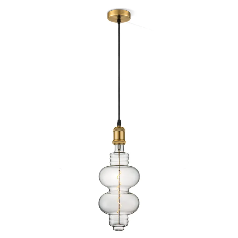 hanglamp Vintage Diabolo - Brons van Home Sweet Home in Helder – productfoto