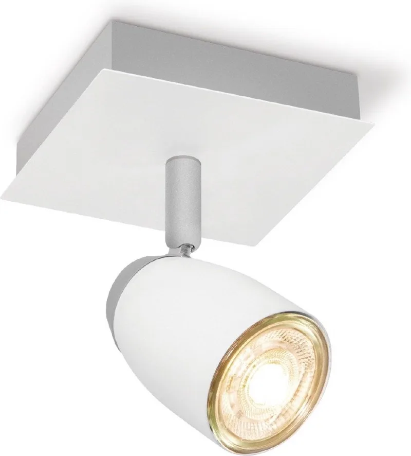 plafondspot Gina 1 - 1 x GU10 - zonder lichtbron van Home Sweet Home in Wit – productfoto