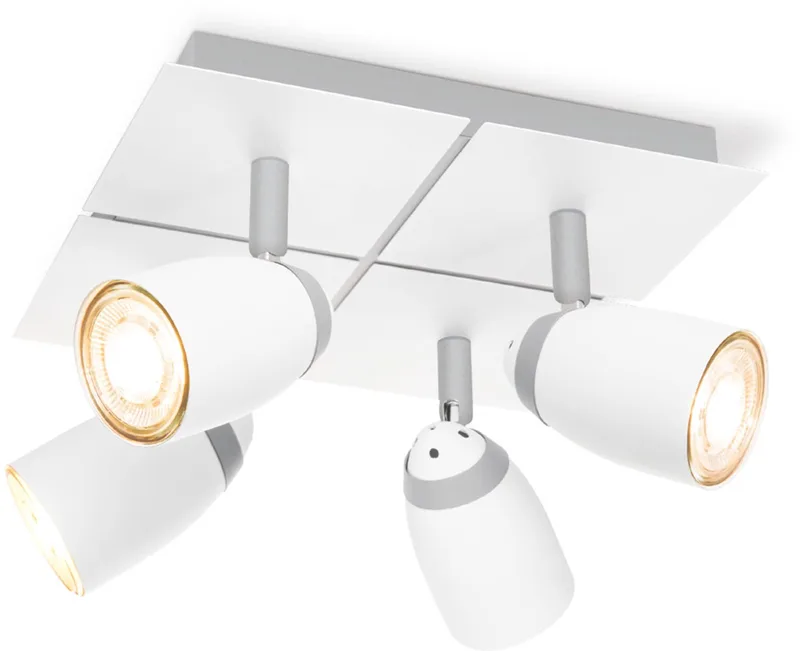 plafondspot Gina 4 - 4 x GU10 - zonder lichtbronnen van Home Sweet Home in Wit – productfoto