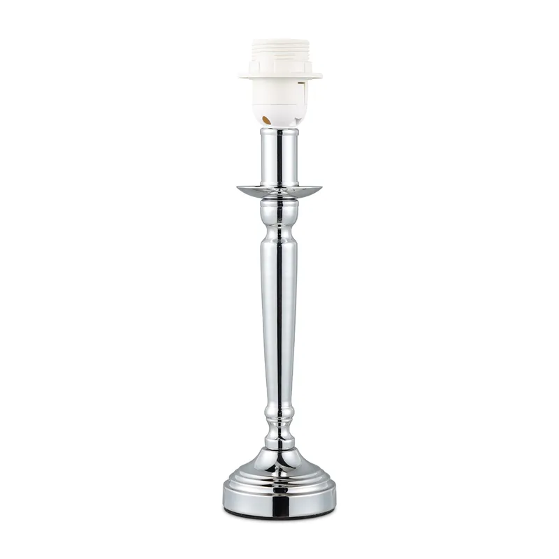tafellamp Baroc ↕ 28,5 cm de Home Sweet Home en Chrome – photo produit
