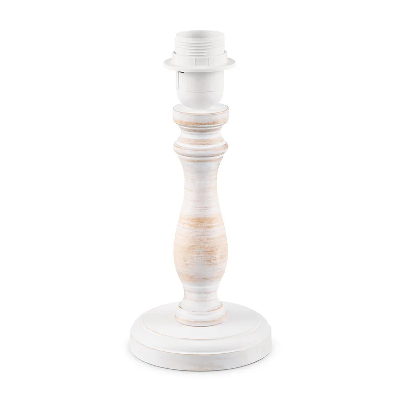 tafellamp voet Femme rond - vintage de Home Sweet Home en Blanc – photo produit