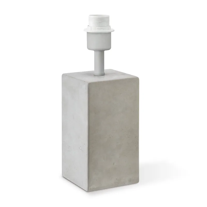 tafellamp voet Pillar 32 - beton de Home Sweet Home en Gris – photo produit
