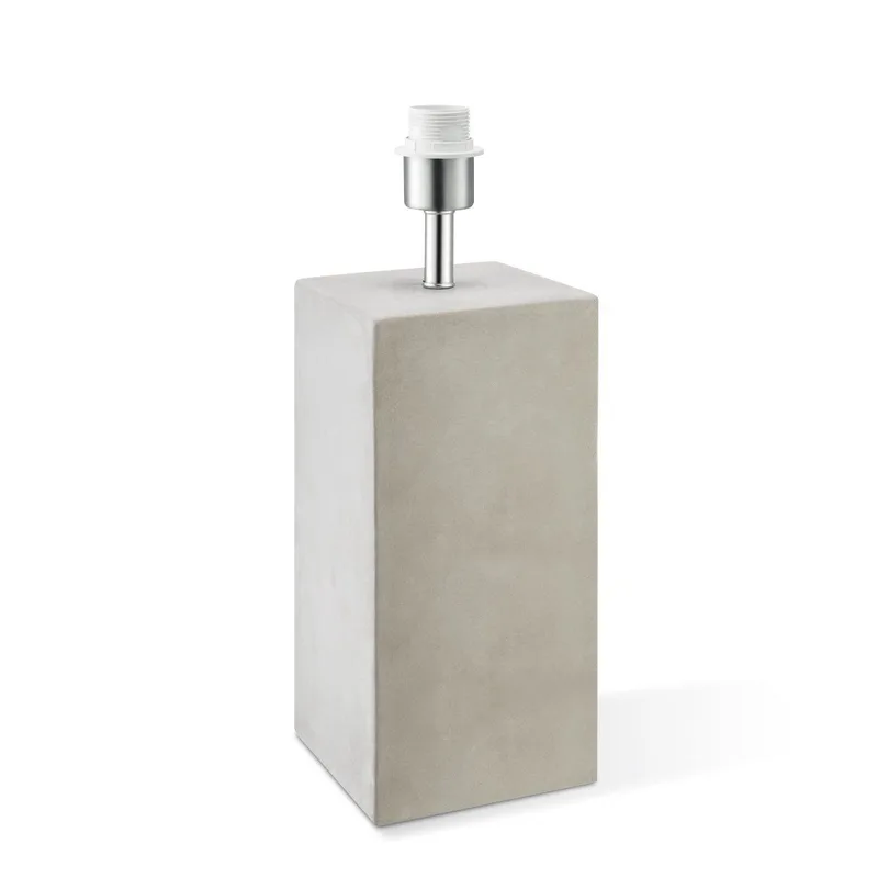 tafellamp voet Pillar 43 - beton de Home Sweet Home en Gris – photo produit
