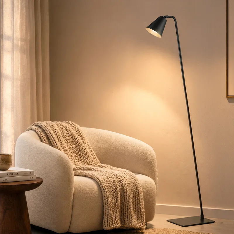 vloerlamp Detroit by Home Sweet Home in Black – product photo