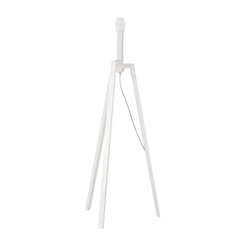 vloerlamp Woody ↕ 130 cm - hout - excl. kap by Home Sweet Home in Beige – product photo
