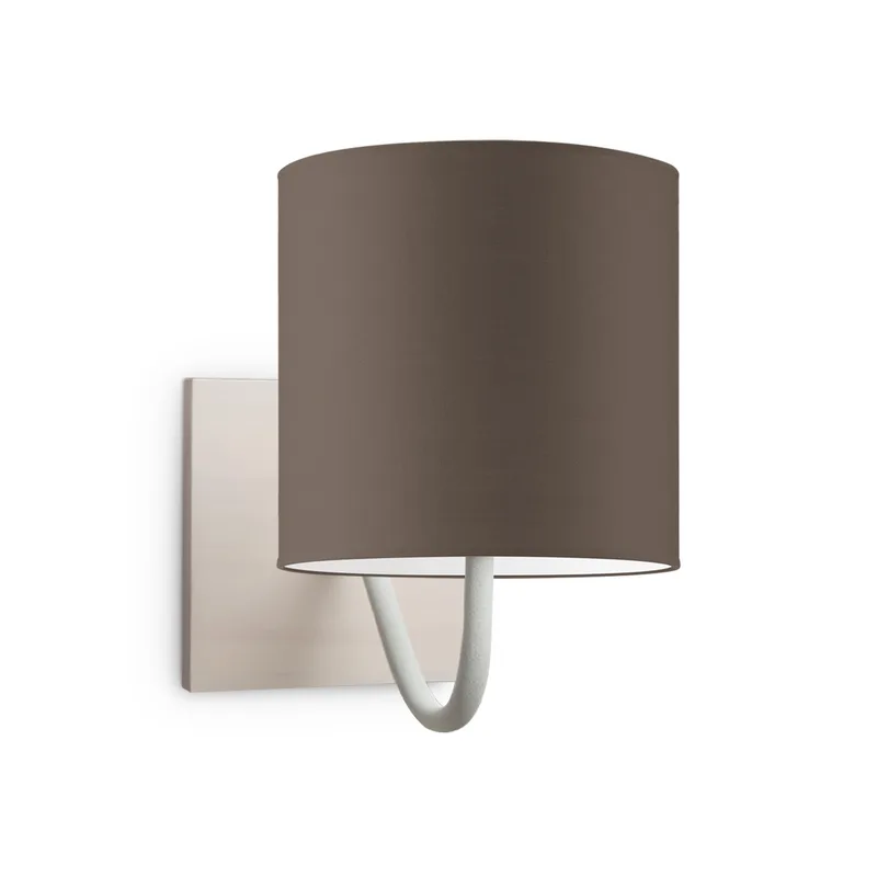 wandlamp beach bling Ø 16 cm von Home Sweet Home in Taupe – Produktfoto