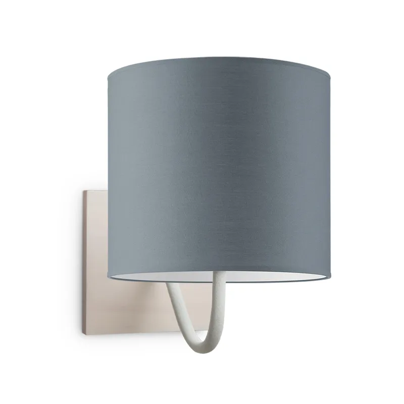 wandlamp Beach Bling Ø 20 cm - lichtgrijs de Home Sweet Home en Gris – photo produit