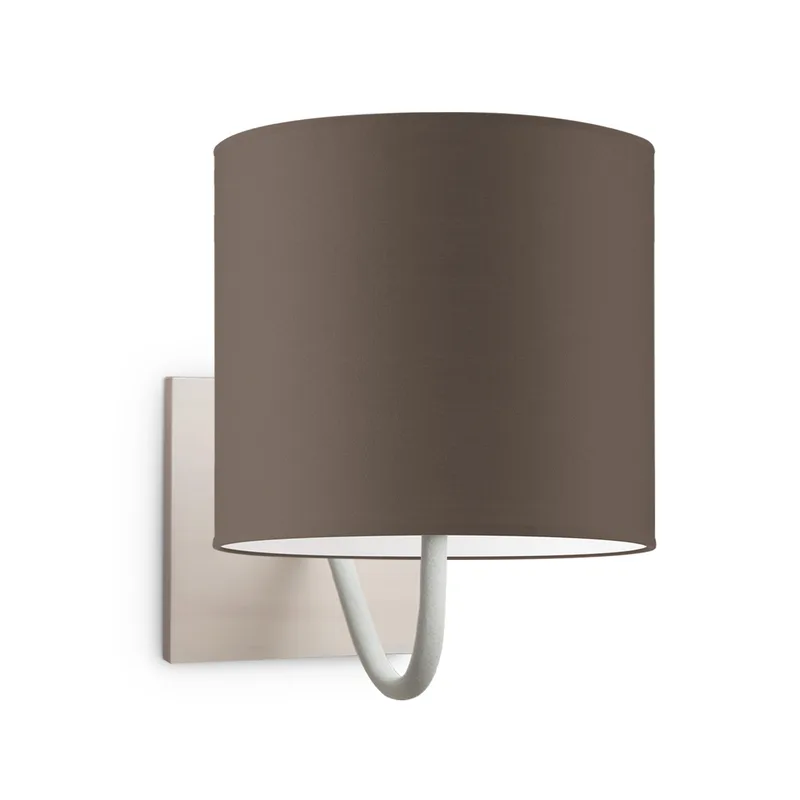 wandlamp beach bling Ø 20 cm fra Home Sweet Home i Taupe – produktbillede