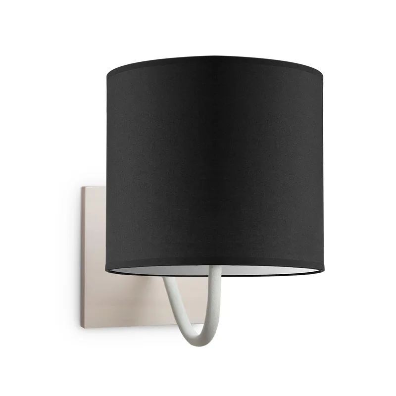 wandlamp beach bling Ø 20 cm von Home Sweet Home in Schwarz – Produktfoto