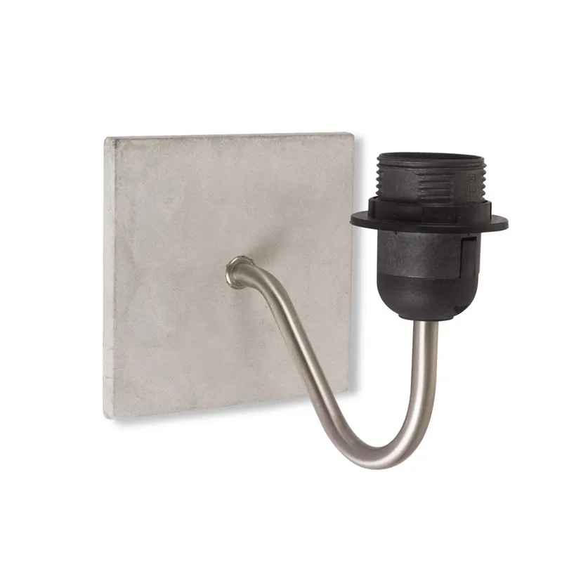 wandlamp Concrete - betongrijs de Home Sweet Home en Gris – photo produit