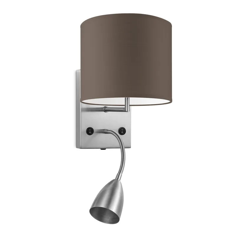 wandlamp read bling Ø 20 cm fra Home Sweet Home i Taupe – produktbillede