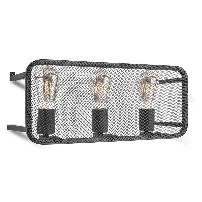 wandlamp Weave 3L fra Home Sweet Home i Sort – produktbillede
