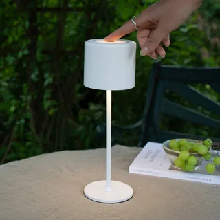 Accu-tafellamp Filo voor buiten van Markslöjd in Wit – productfoto 2 van 4