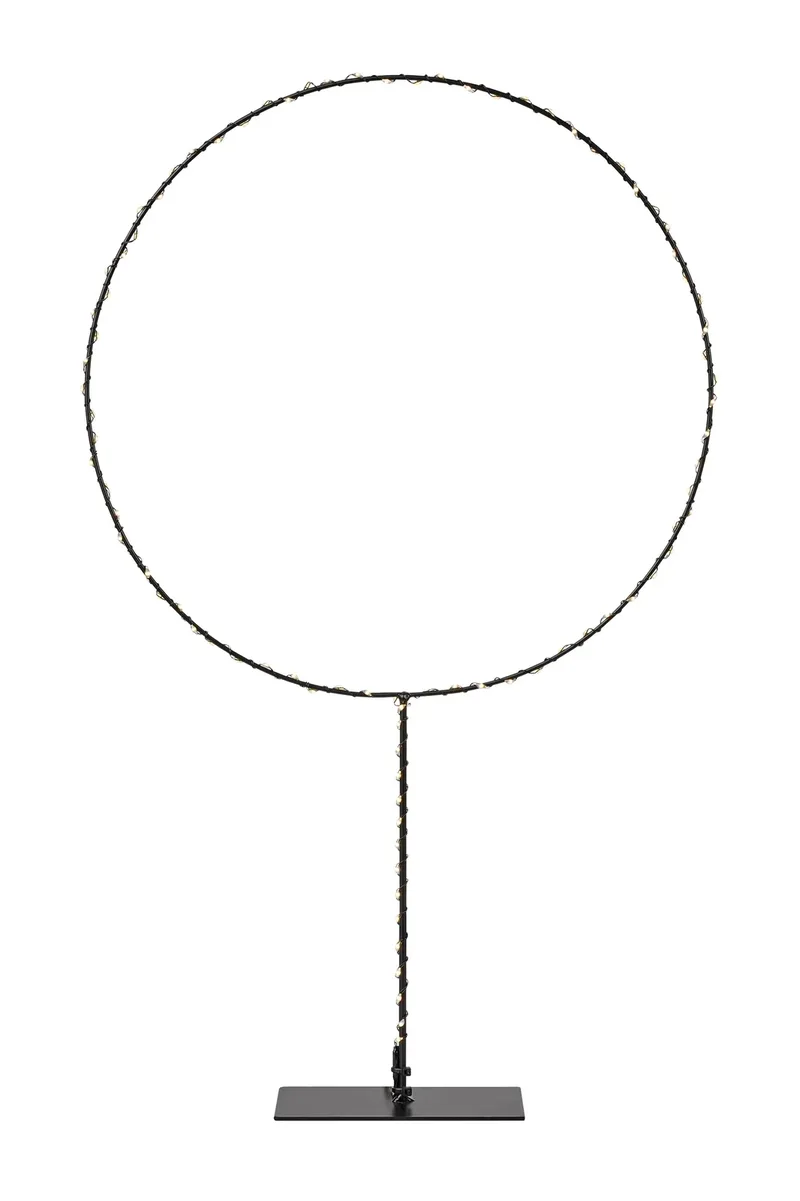 Alpha Tischlampe Schwarz de Markslöjd – photo produit