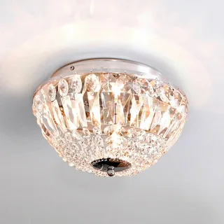 Estelle Plafonnier IP44 Chrome de Markslöjd en Chrome, Transparent – photo produit 1 sur 2