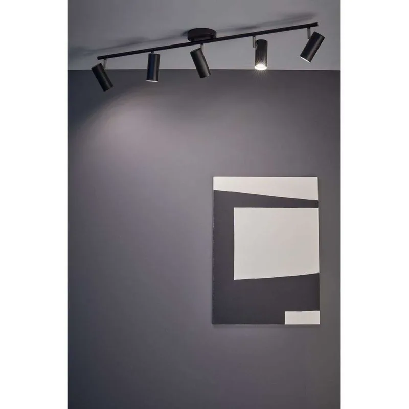 Barcelona Plafondlamp 5L Black de Markslöjd – photo produit