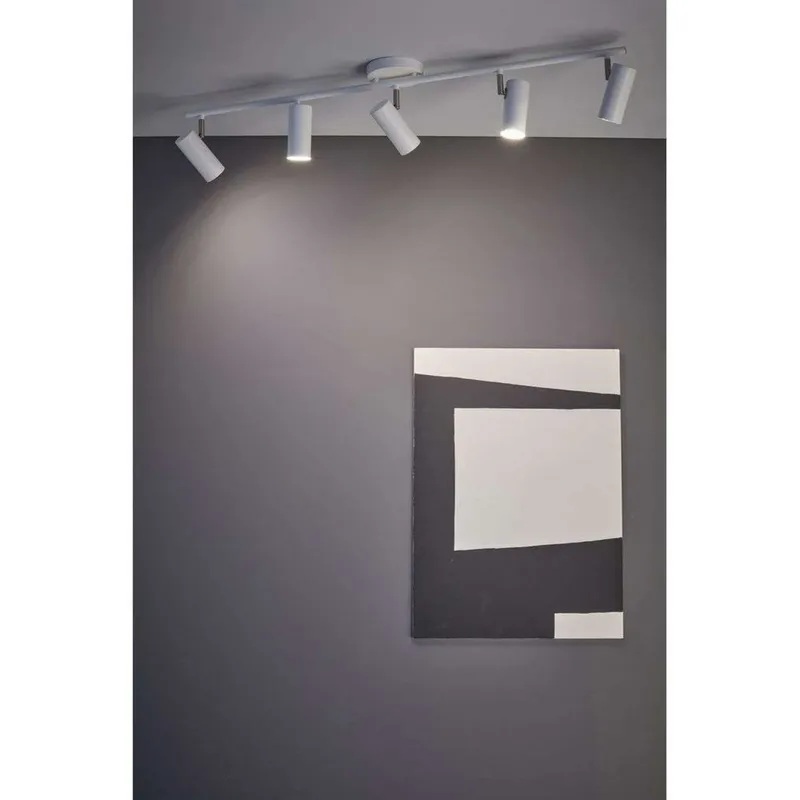 Barcelona Plafondlamp 5L White de Markslöjd – photo produit
