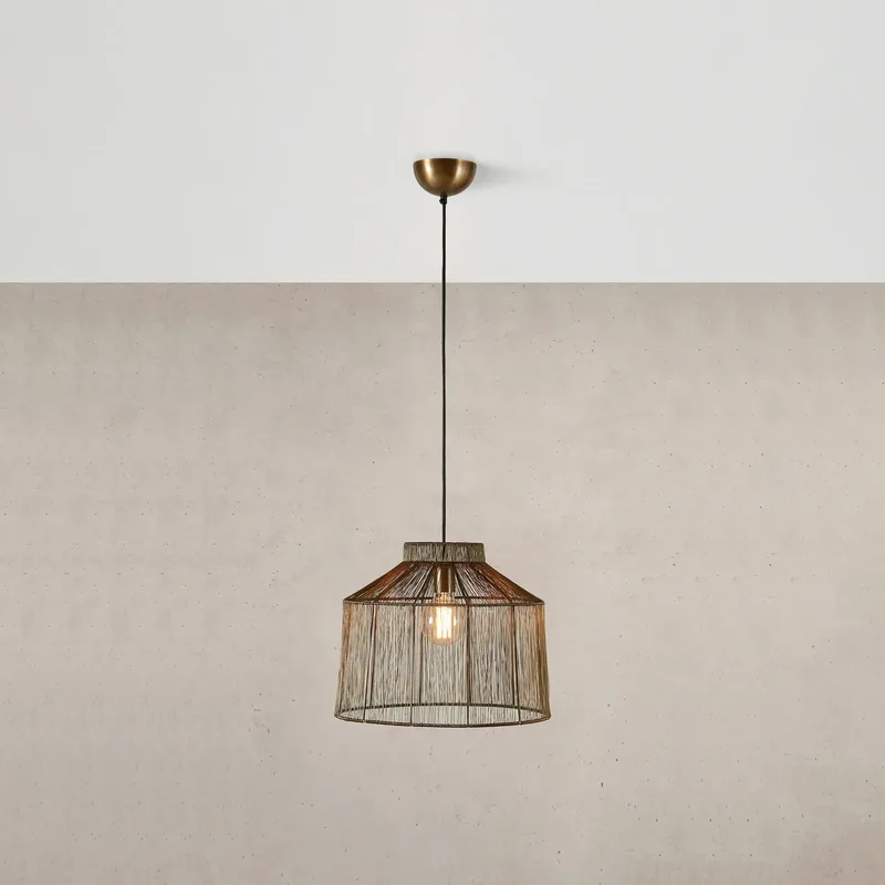 Suspension Capanna Antique Brass de Markslöjd – photo produit