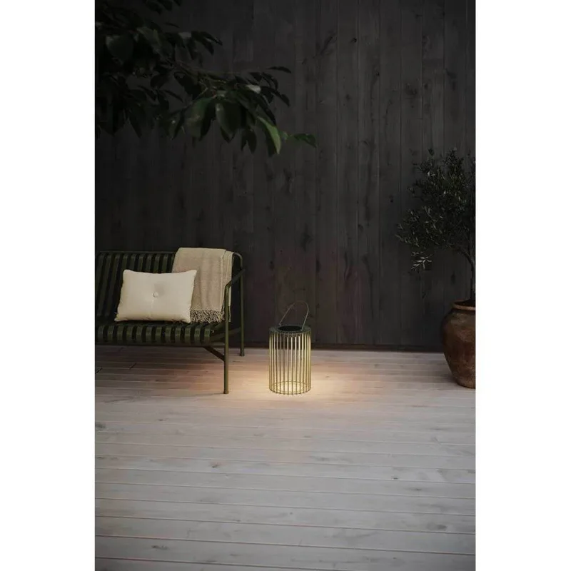 Cavia Solar-buitenlamp, IP44, groen fra Markslöjd – produktbillede