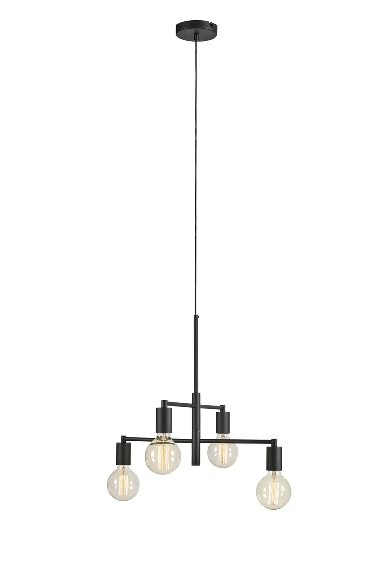 Cielo Deckenlampe Schwarz 4 Lampen by Markslöjd – product photo