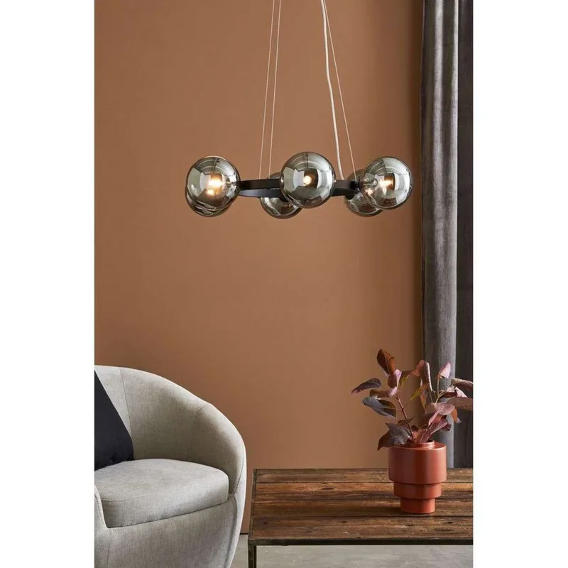 Circle 6 Suspension Noir/Fumé de Markslöjd – photo produit